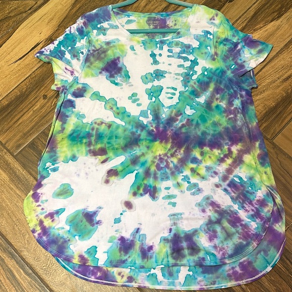 Tye dye tunic t-shirt - Picture 9 of 10
